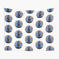 Christmas Silhouette Fifteenth Doctor Ncuti Gatwa Tapestry
