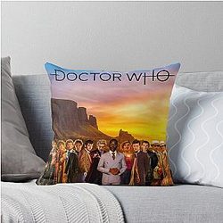 Ncuti Gatwa Doctor Who, Ncuti Gatwa Throw Pillow