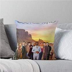 Ncuti Gatwa Doctor Whó Ncuti Gatwa Throw Pillow