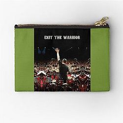 Exit The Warrior Neil Peart Legendary Rush Drummer for Fan Art Canvas Zipper Pouch