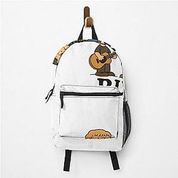 Rush Peanuts Retro Geddy Lee Alex Lifeson Neil Peart Rock Band Backpack