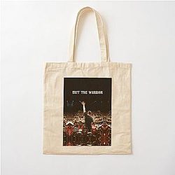 Exit The Warrior Neil Peart Legendary Rush Band Drummer For Fan Art Canvas Tote Bag