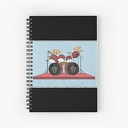 Neil Peart Music Essential T-Shirt Spiral Notebook