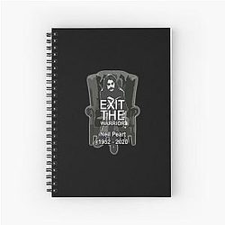 Neil Peart - Exit the Warrior Spiral Notebook