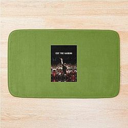 Exit The Warrior Neil Peart Legendary Rush Drummer Fan Art Canvas Bath Mat
