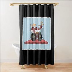 Neil Peart Music Essential T-Shirt Shower Curtain