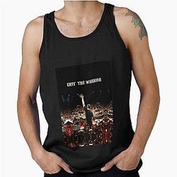 Exit The Warrior Neil Peart Legendary Rush Drummer For Fan Art Canvas Tank Top