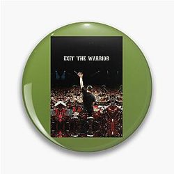 Exit The Warrior Neil Peart Legendary Rush Drummer For Fan Art Canvas Pin