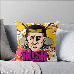 Neil Peart Throw Pillow