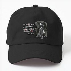Neil Peart Quote Mission Dad Hat