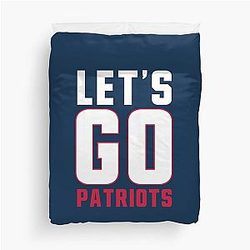 New England Football Fans Patriots Duvet Cover