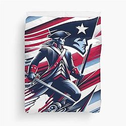 Patriots Football Duvet Cover
