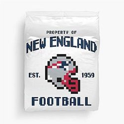 Property of New England Patriots Duvet Cover