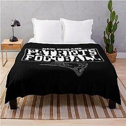 New England Patriots Throw Blanket