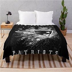 New England Patriots Throw Blanket