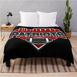 New England Patriots Throw Blanket