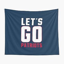New England Football Fans Patriots Tapestry