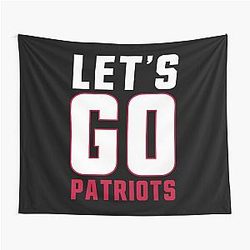 New England Football Fan Go Patriots Classic Tapestry