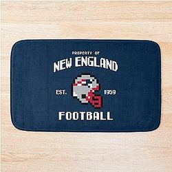 Property of New England Patriots Football Bath Mat