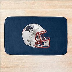Helmet Patriots Bath Mat