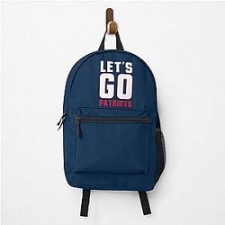 New England Football Fan Go Patriots Backpack