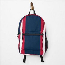 New England Patriots Striped Backpack