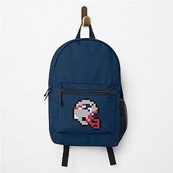 New England Patriots 8-bit Football Helmet Backpack