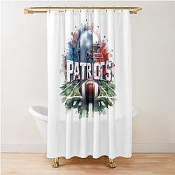 New England Patriots Shower Curtain