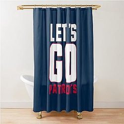 Shower Curtain for New England Patriots Fans