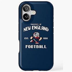 Property of New England Patriots Football Case