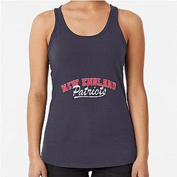 New England Patriots Racerback Tank