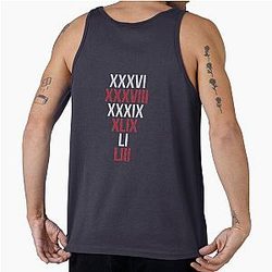 New England Patriots 6X Super Bowl Champion Tank Top