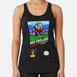 New England Patriots Racer Back Tank Top