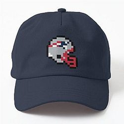 New England Patriots 8-bit Football Helmet Dad Hat
