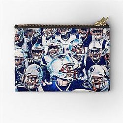 New England Patriots Zipper Pouch