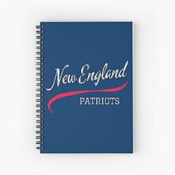 Patriots Spiral Notebook