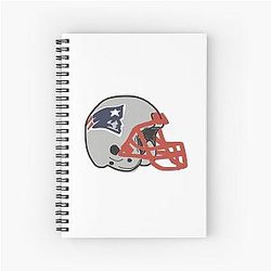 Patriots Helmet Notebook