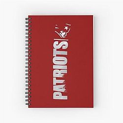 PATRIOTS Spiral Notebook