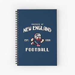 Property of New England Patriots Football Notebook