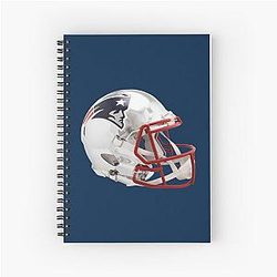 New England Patriots Icon Spiral Notebook