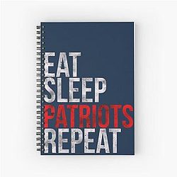 Eat Sleep Patriot Football Repeat Notebook 

(Note: Removed weird characters, removed "Patriots" as it is a duplicate word of "Patriot")