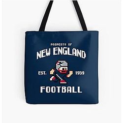 Property of New England Patriots Football Tote Bag