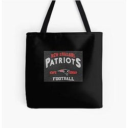 Patriots All Over Print Tote Bag