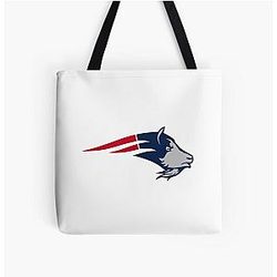 Patriots All Over Print Tote Bag