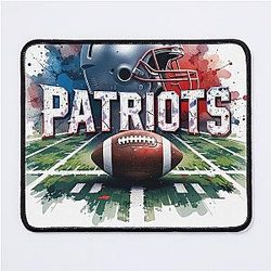 New England Patriots Football Hoodie – NFL Gameday Outfit for Fans Mousepad