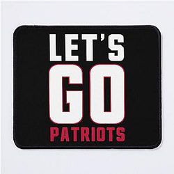 New England Football Fans Go Patriots Classic Mouse Pad
