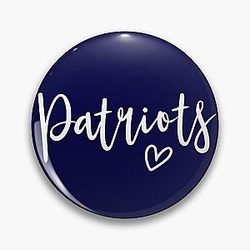 Patriots Women's Sports Team Clothing Pin