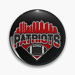 Patriots Football Team Pin