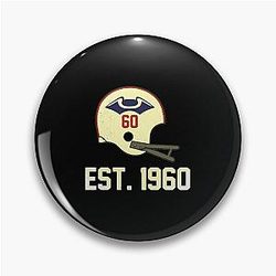 Patriots 1960 Vintage Distressed Pin