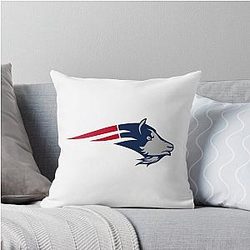 Patriots Goat Throw Pillow